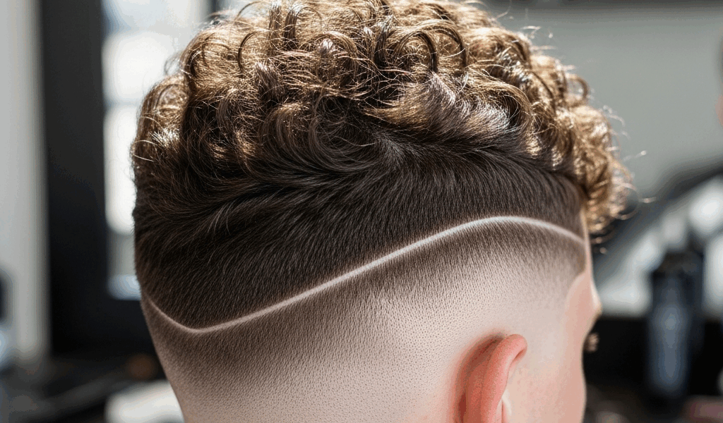 Curly Hair Fade That Does Not Lose Its Shape
