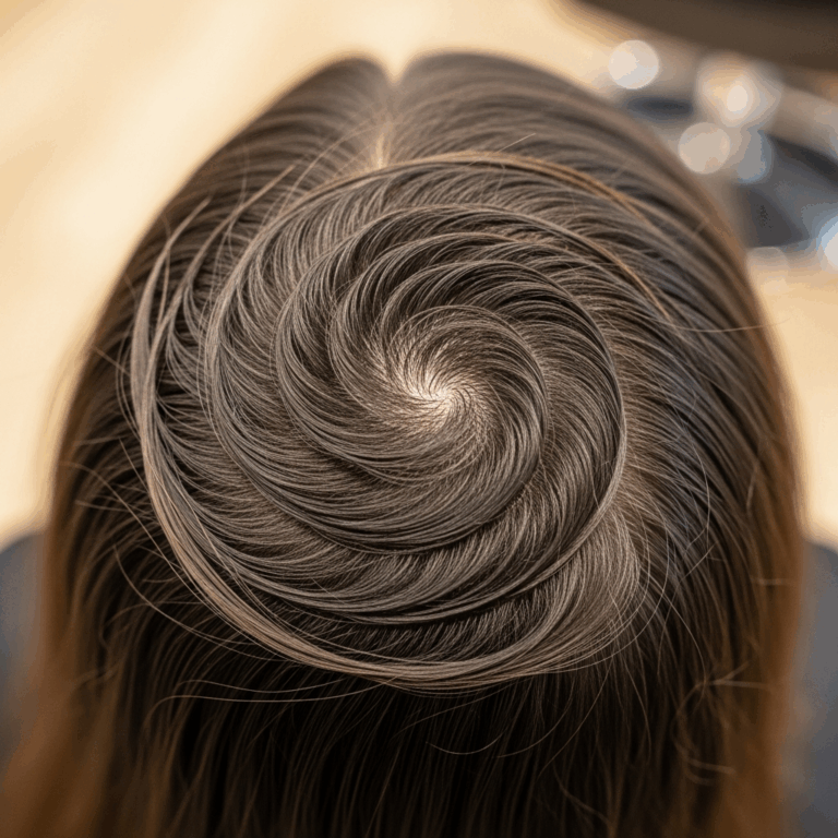 What Haircut Works Best for a Cowlick at the Crown