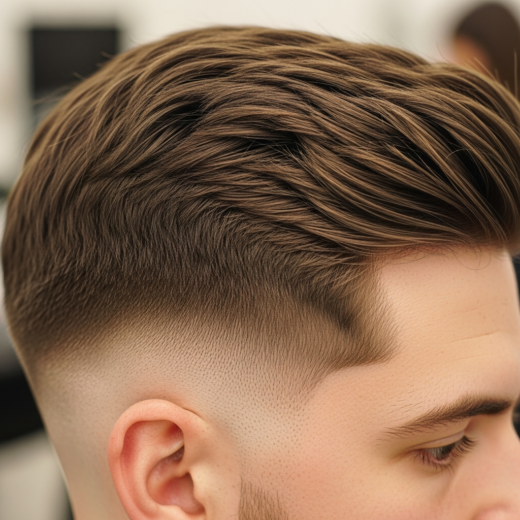 Thick Hair Fade That Does Not Get Puffy or Heavy