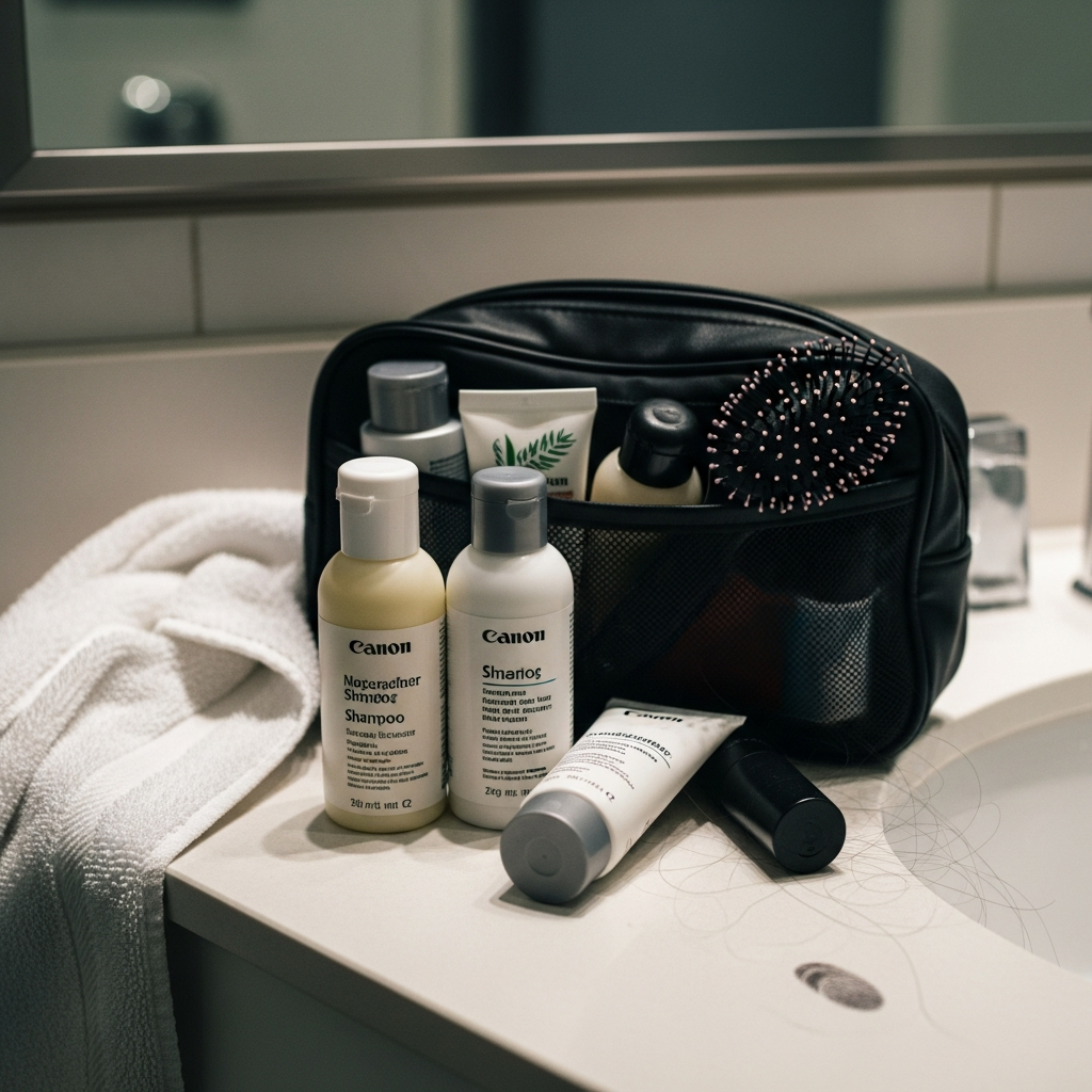Hotel Bathroom Haircare: Keeping Your Cut Looking Good on the Road