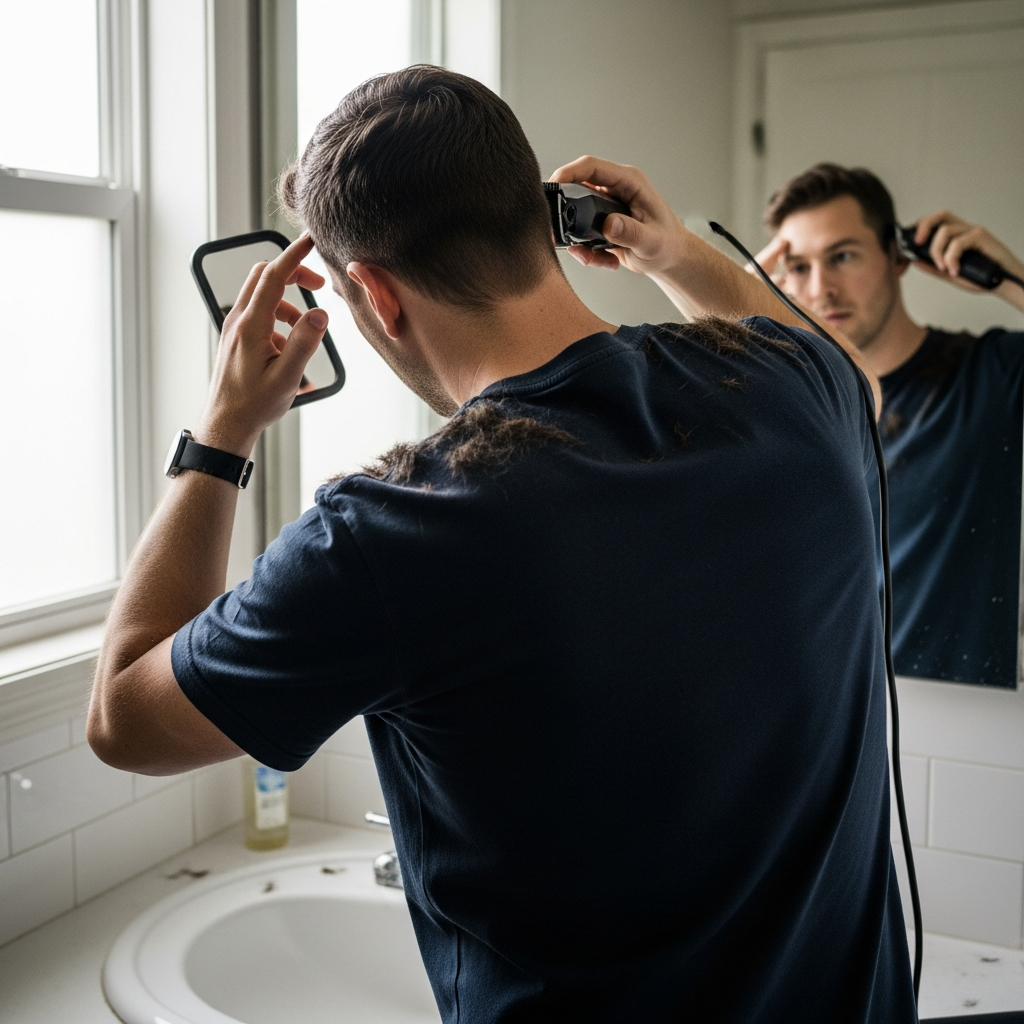 How to Cut Your Own Hair at Home — The Clipper Guide for Men