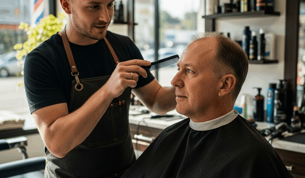 Professional photograph related to: Best Fade Haircut for Thinning Hair — What to Ask Your Barber. H