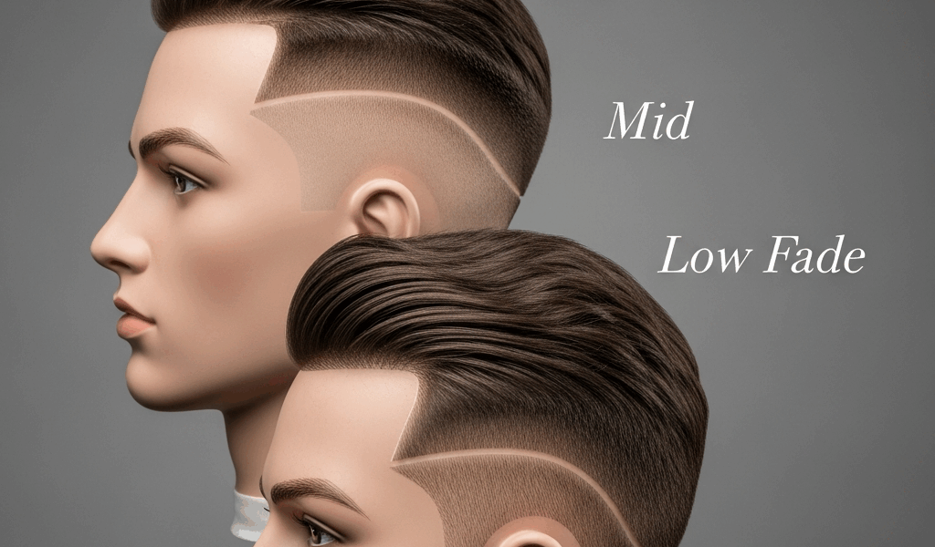 High Fade vs Mid Fade vs Low Fade Which One Suits Your Face