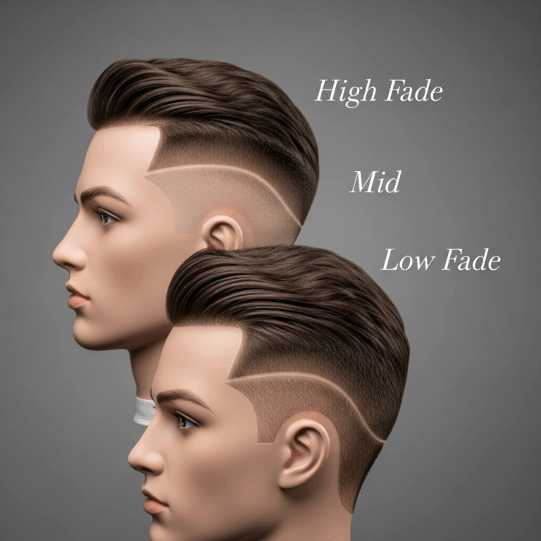 High Fade vs Mid Fade vs Low Fade Which One Suits Your Face