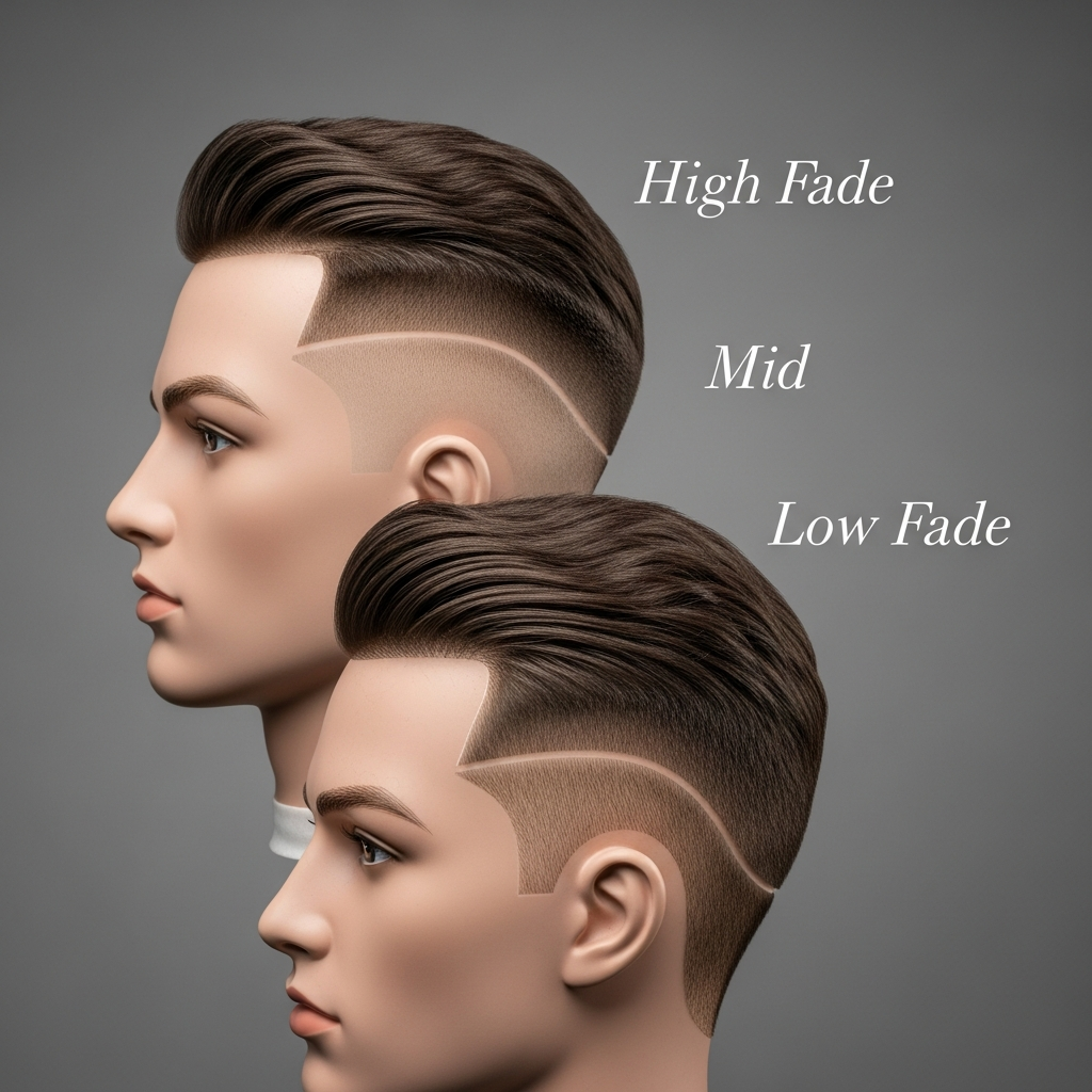 High Fade vs Mid Fade vs Low Fade — Which One Suits Your Face