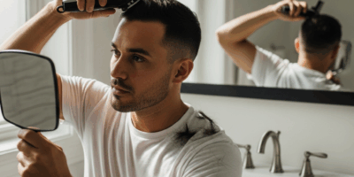 Professional photograph related to: How to Cut Your Own Hair at Home — The Clipper Guide for Men. Hi