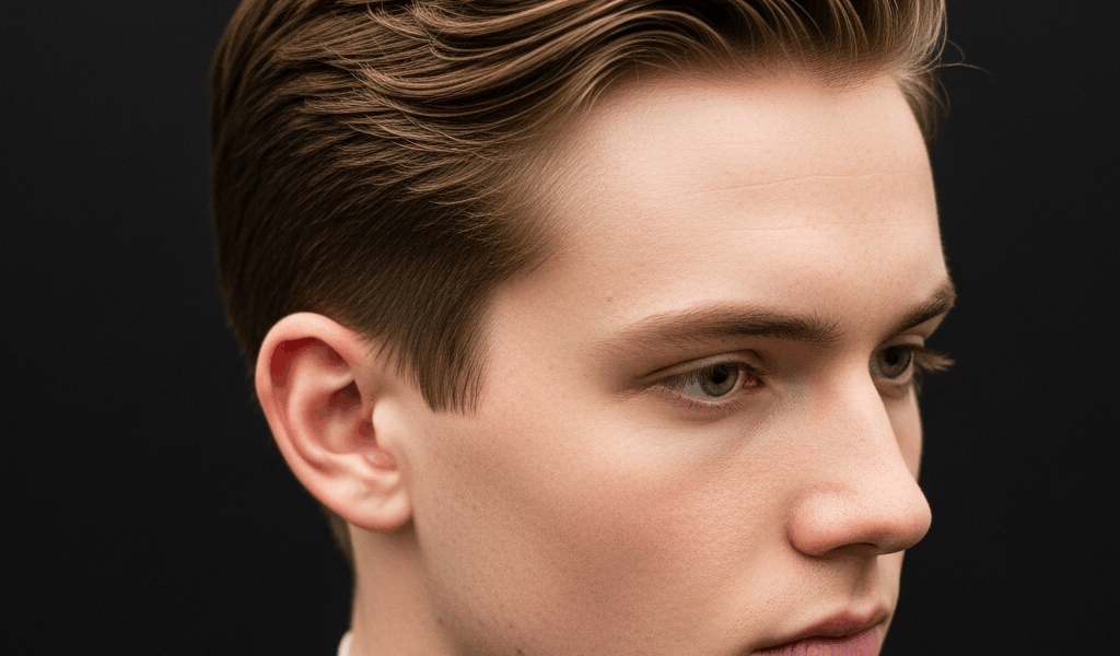 Side Part Haircut That Actually Stays in Place